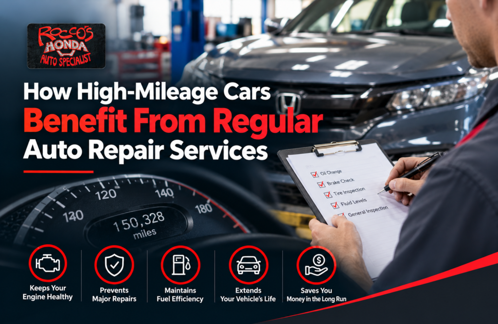 How High-Mileage Cars Benefit From Regular Auto Repair Services